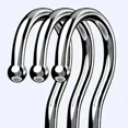 thumbnail image 3 of 5 Pcs Heavy Duty Stainless Steel Clothes Hangers Thickened Solid Metal Coat Rack Closet Organizer, 3 of 3