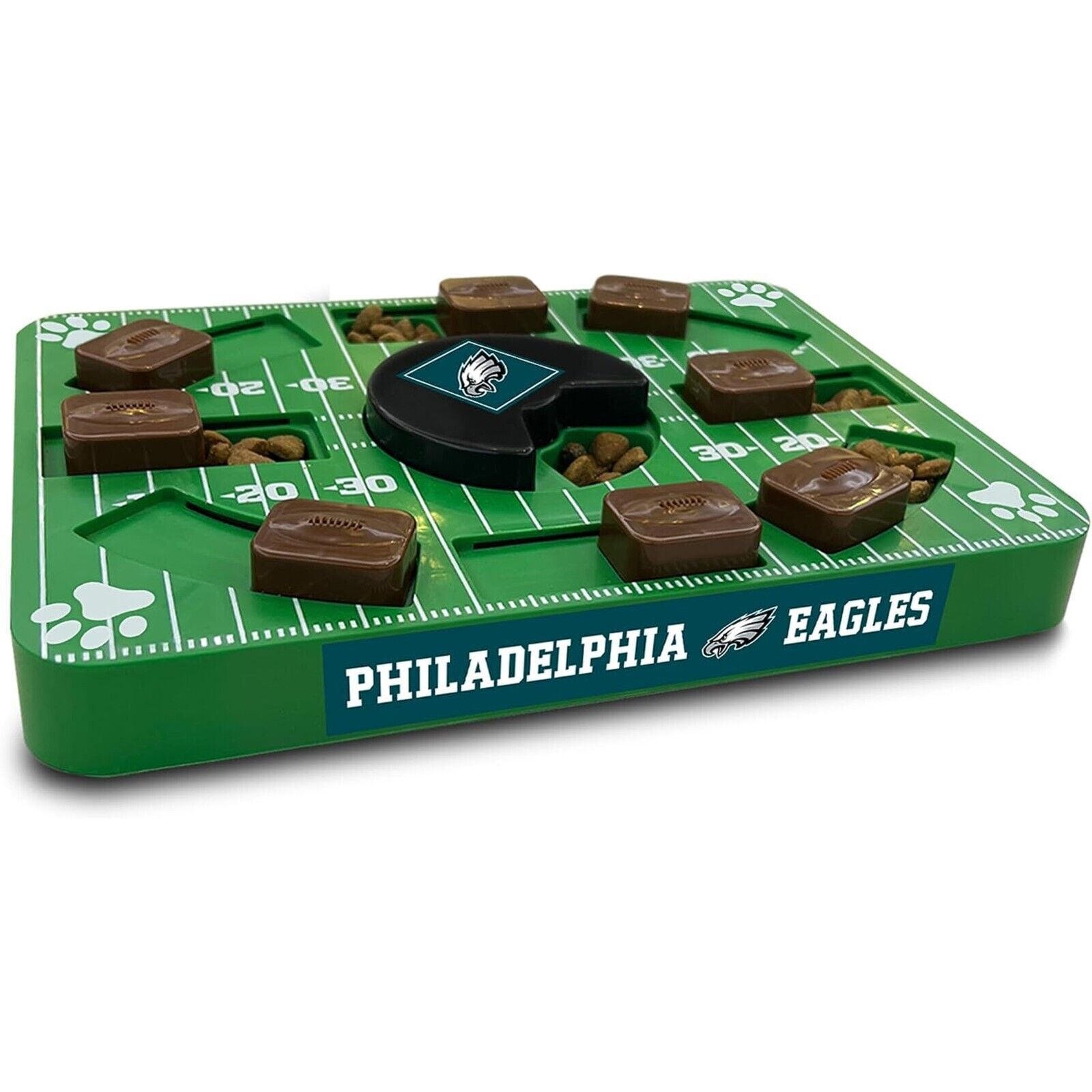 Pets First NFL Philadelphia Eagles Pets Puzzle Toy, Puzzle Treat Dog Toy, Interactive Dog Treat Toy