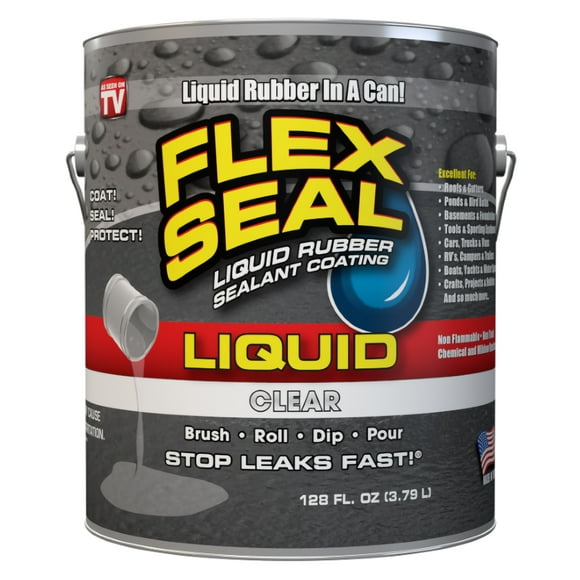 FLEX SEAL FSLFSCLRR01 FLEX SEAL LIQUID 1 GALLON CLEAR