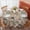 Pioneer Flower Floral-3, variant on Pioneer Flower Floral Print Pattern Round Tablecloth 60 X 60 Inch, Wrinkle Resistant Wipeable Table Cloth for Kitchen Dining Picnic Patio Party