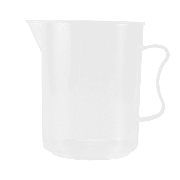 New Arrivals 1000ml Transparent Graduated Beaker with Handle