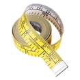 thumbnail image 3 of jesticaly 150cm Soft Tape Measurer Two Scales Body Tapes Measuring Sewing Ruler Weight Loss Seamstress Measurement Tools Yellow 1.5m 1Set, 3 of 6