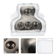 thumbnail image 3 of Shisuyan Petit Bloc de Distribution d'Alimentation Transparent 2 Pcs 2.3x1.9in, 3 of 8