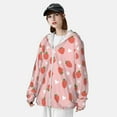 thumbnail image 3 of Lsque Strawberry UPF 50+ Lightweight Sun Protection Men's Women's Long Sleeve Shirt, Hoodie Performance -XX-Large, 3 of 9