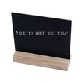 ITSELFER Rustic Mini Chalkboard Sign Small Chalkboard Message Board for