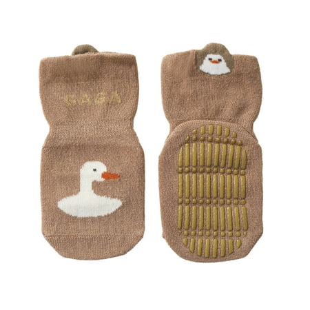 

Kids Toddler Baby Boy Girls Toddlers Indoor Animals Slipper Shoes Cute Antislip Socks Booties First Walkers Socks