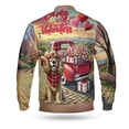 thumbnail image 2 of Be My Valentine's Cocker Spaniel Truck Full of Love Flower Balloon All Over Print 3D Baseball Jacket Cockers Dog Lover Gifts Bomber Jacket Softball - 02029, 2 of 6