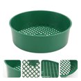 thumbnail image 2 of 5Pcs Garden Soil Sieves Planting Soil Filter Gardening Riddles Hand Tools Green, 2 of 9