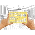 thumbnail image 3 of Traceease Drafting NATO Drawing Template Drawing Stencil,Designing Template Measuring Ruler, 3 of 6