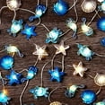 thumbnail image 6 of String Lights, Battery Operated String Lights, Beach Themed Room Decor, Ocean Themed Party Decorations, 79 Inch Underwater Ocean Figure Decorative Fairy Lights with Sea Turtle,, 6 of 8
