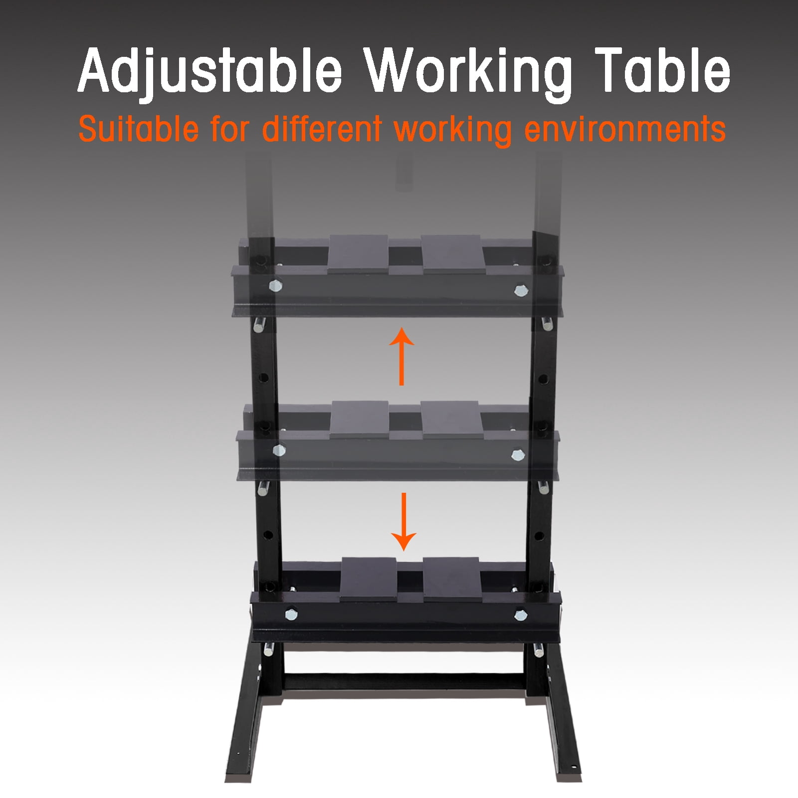 Aukfa 12 -Ton Hydraulic Shop Press with Press Plates, H-Frame Garage Floor Press, Black