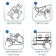 thumbnail image 5 of Dww-Shower Caddy Estante Cesta Organizador De Baño Estante De Especias De Cocina Acero Inoxidable SUS304 - Sin Perforaciones, 5 of 5