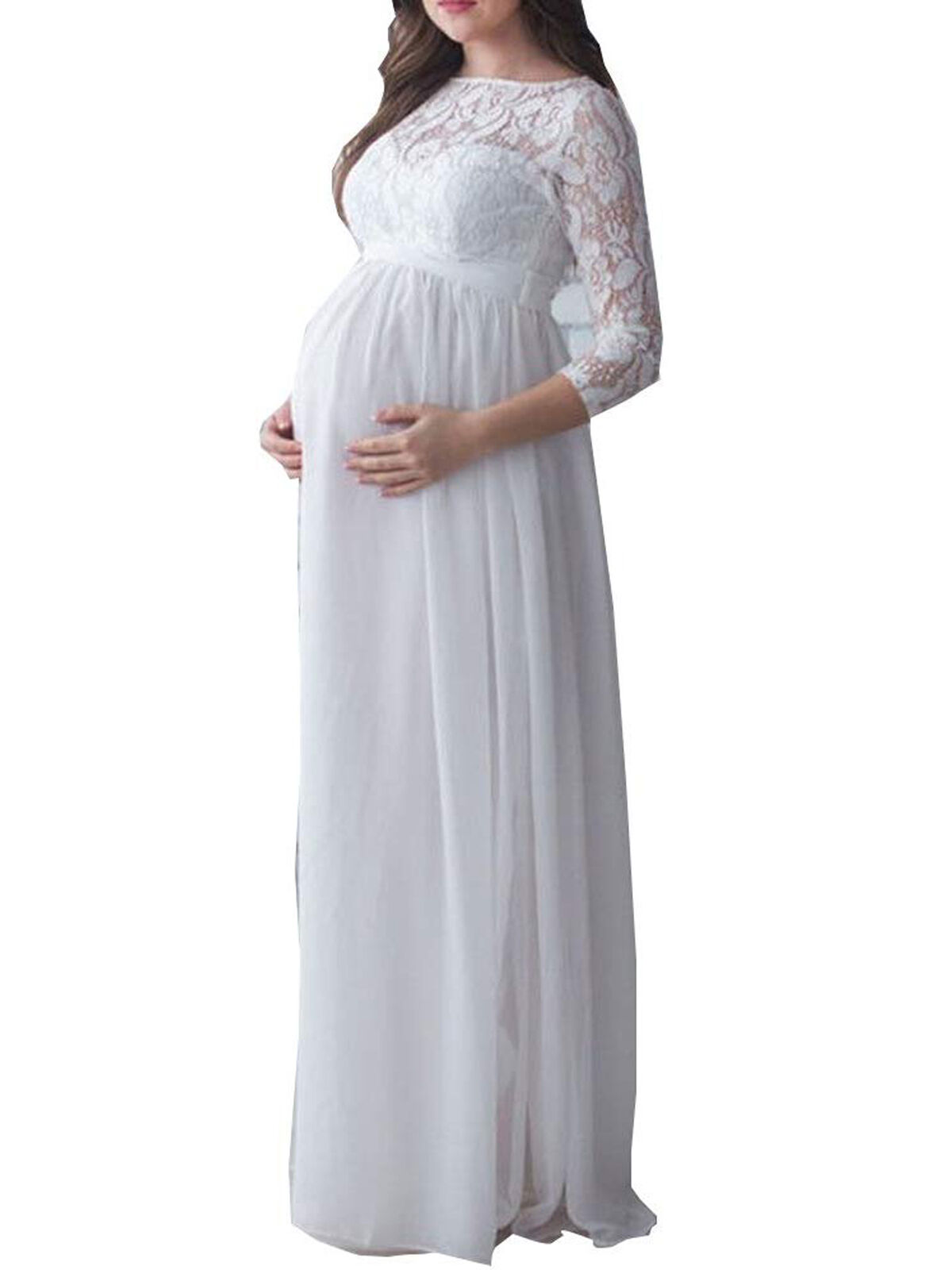 Multitrust Sexy Maternity Maxi Gown Photography Photo Shoot Fancy