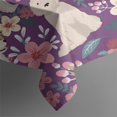 thumbnail image 3 of Goldendoodle Dog and Flower Floral Rectangle Tablecloth 60"x102",Waterproof Polyester Rectangle Table Cloth, Wipeable Spillproof Polyester Tablecloth for Dining, Camping, Indoor and Outdoor, 3 of 6
