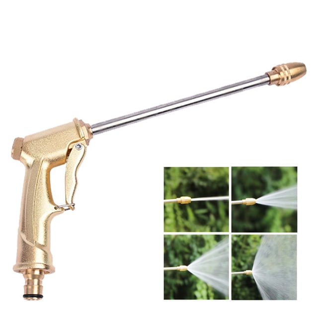 Water Sprinklers Water Spray Attachment for High Pressure Cleaning - Durable All Metal Pacifier Type Extension Rod for Car Wash and Garden Use
