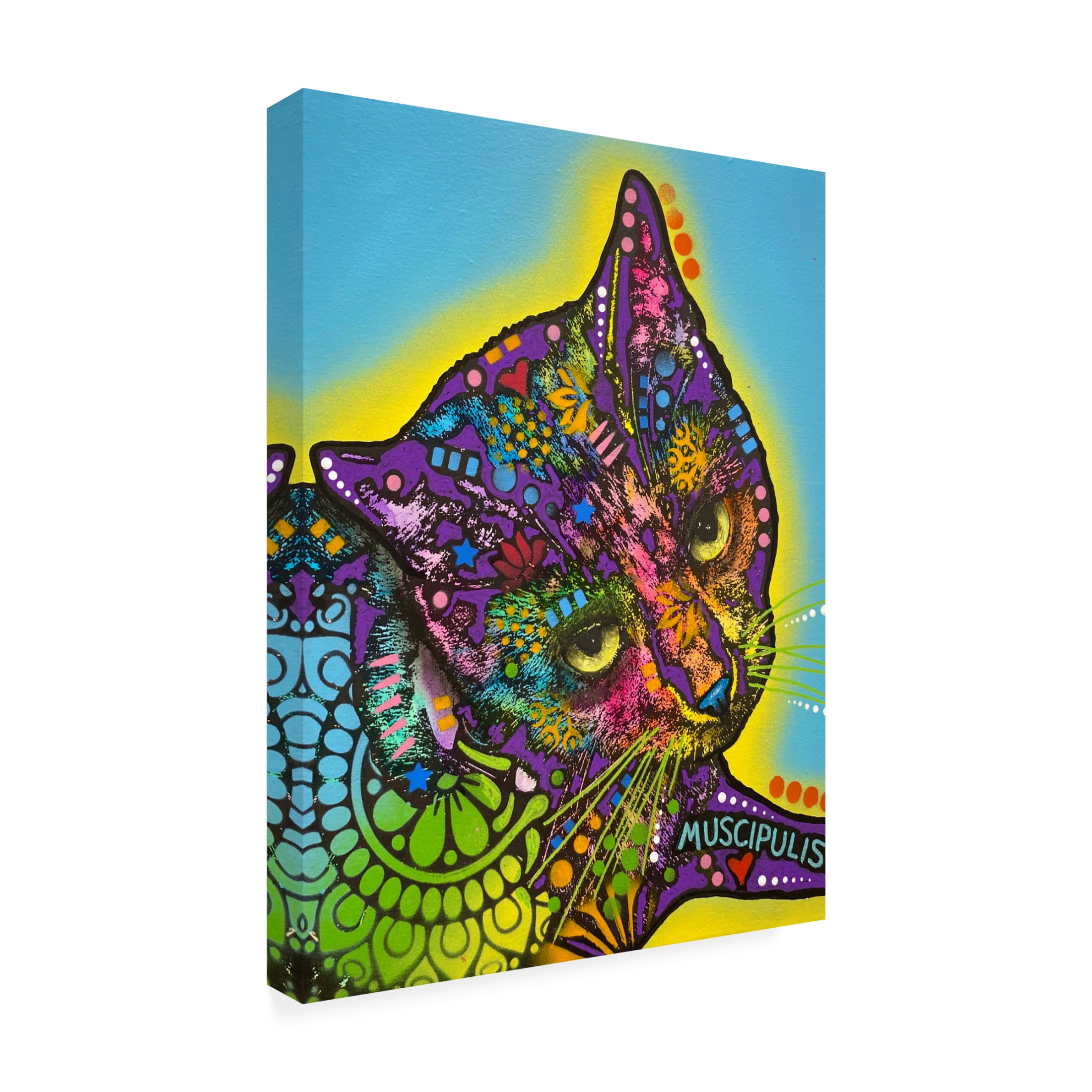 Canvas Wall Art - Dean Russo 'I Am Not So Sure About This' Wall Art for Living Room, Bedroom, or Office Décor by Trademark Fine Art - 35 x 47 Inches