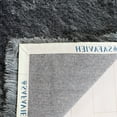 thumbnail image 7 of SAFAVIEH Paris Darwin Plush Polyester Shag Area Rug, Slate, 5' x 8', 7 of 7