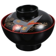 Kitchen Japanese Lidded Soup Bowl Traditional Japanese Style Rice Bowl for Japanese Restaurant