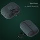 thumbnail image 4 of Reemplazo del protector de la caja del auricular de Bluetooth impermeable de nylon de la cubierta del auricular para Airpods Pro, verde Inevent EL001782-03, 4 of 7