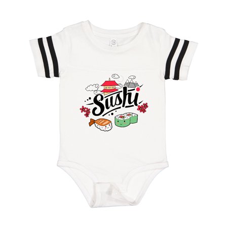 

Inktastic Cute Sushi Illustration Gift Baby Boy or Baby Girl Bodysuit