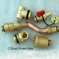 thumbnail image 2 of DN15 Floor heating hydraulic balance differential pressure bypass valve divided by end connection tail fittings, 2 of 5