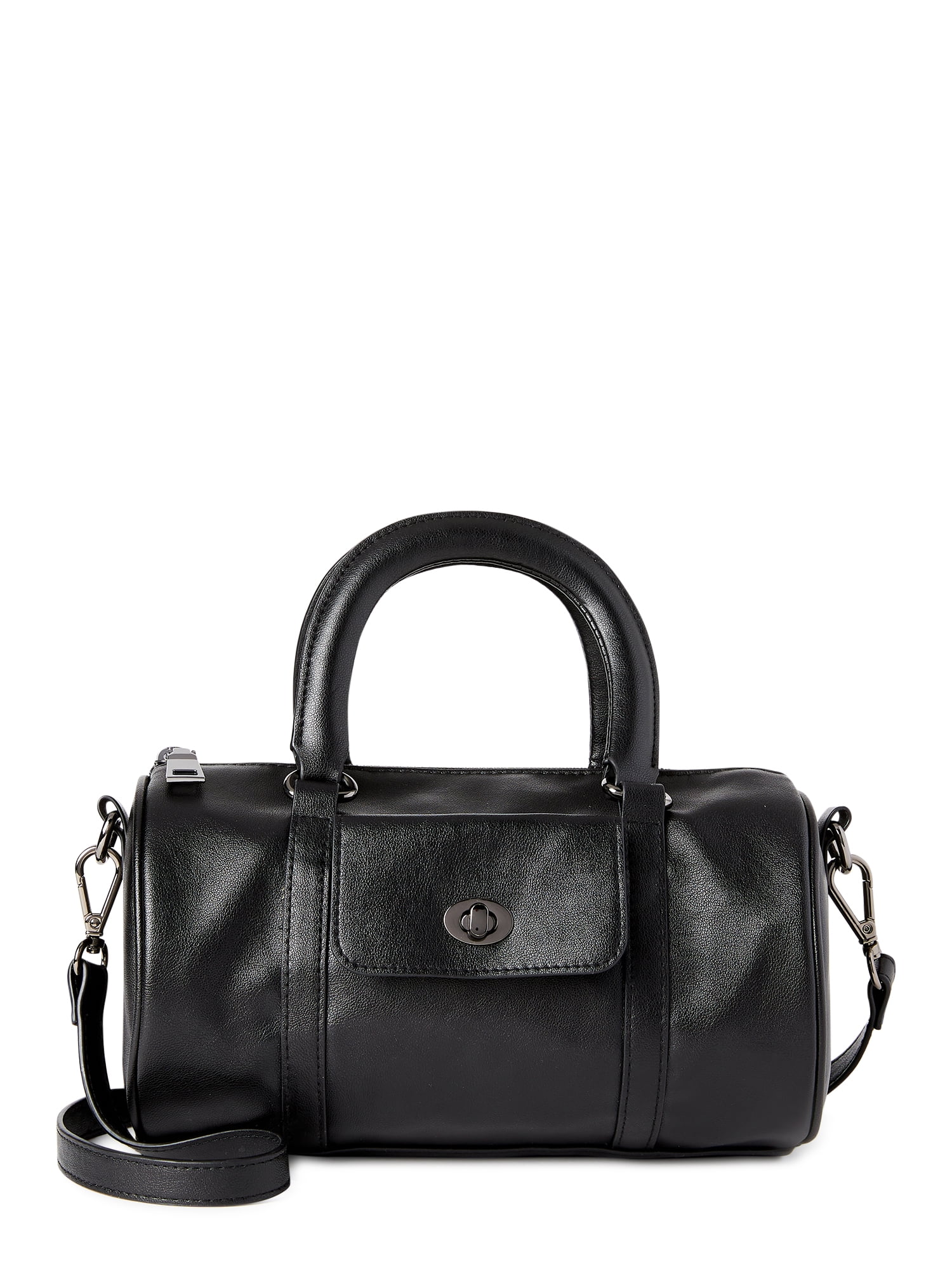 No Boundaries Women's Contemporary Bowler Barrel Bag