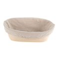thumbnail image 4 of JANDEL Oval Shaped Bread Proofing Basket - Baking Dough Bowl Gifts for Bakers Proving Baskets for Sourdough Lame Bread Slashing, 9.8*5.9*3.15", 4 of 6
