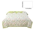 thumbnail image 5 of sruoe Summer Cooler Quilt, Lightweight Summer Quilt Full Queen for All Seasons, Breathable Naked Sleeping Skin-Friendly Washed Cotton Quilt, Cooler Fiber Ice Blanket, Cotton, 5 of 5