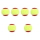 thumbnail image 4 of 6 pelotas de tenis de entrenamiento de 6,35 cm de diámetro, elásticas y profesionales. Rojo, 4 of 9