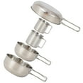 thumbnail image 4 of OUNONA Ensemble de 5 Pcs Casserole de Randonnée à Rangement Superposé en Acier Inoxydable Outil de Cuisson Extérieur, 4 of 6