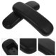 thumbnail image 1 of NUOLUX 2Ud Almohadillas Para De De Oficina En PU Negro Cómodas Y Simples Para Trabajo Y Hogar, 1 of 8