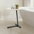 thumbnail image 4 of Wildnix Durable End Table with Spacious 15.75" Tabletop, C-Shaped Design, Space-Saving, Easy to Install, Waterproof, Scratch-Resistant, 4 of 6