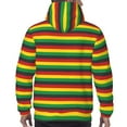 thumbnail image 7 of Lsque Music Colors 1 Pattern Casual Men's Hoodie,Hooded Sweatshirt with Kangaroo Pocket,Pullover Hoodie-Small, 7 of 7