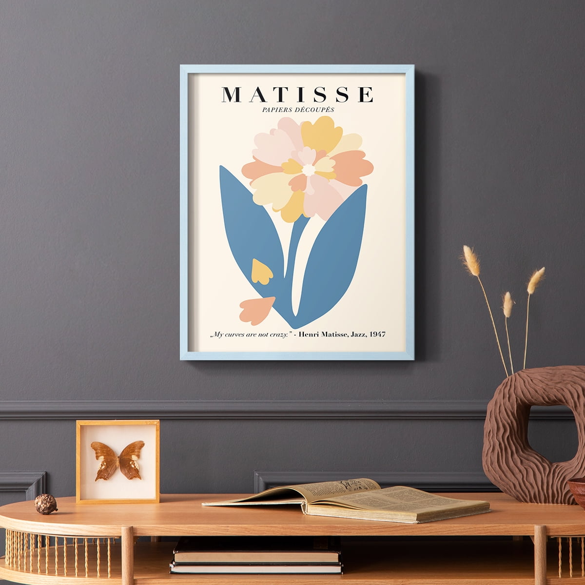 Matisse LXXXVIII Framed Print - Solid Wood