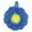 Blue, variant on 1 Pcs Cute Crochet Scrubbies, Cute Flower Dish Scrubbers for Kitchen Korean Style Handmade Crochet Scouring Pads Non-Scratch Dish Sponges for Dishwashing Aesthetic Sink Decor Cleaning Puff