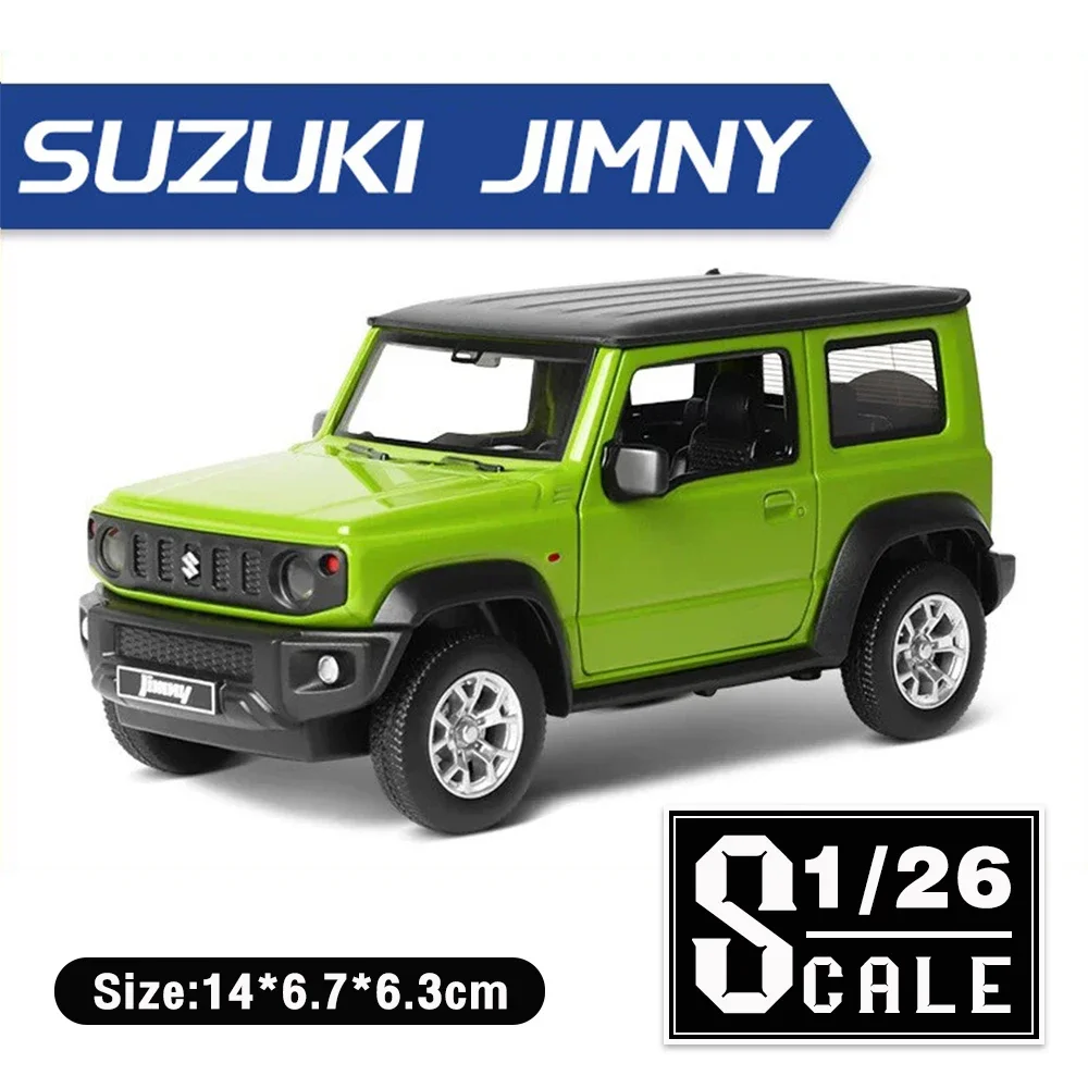 Wuguangyang Scale 1 26 Suzuki Jimny Suv Metal Diecast Alloy Toys Cars Model For Boys Children Kids Gift Off Road Vehicles Hobbies Collection Other Red
