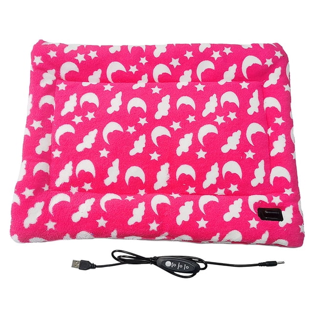 Pet Warmer Heating Pad Doghouse Washable Three-Speed Thermostat For Cats And Dogs Convenient Plush Fabric