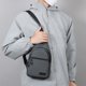 thumbnail image 4 of Bolso bandolera para hombre | Bolso de pecho ligero e impermeable de 0,2 kg | Mochila bandolera multifuncional para deportes al aire libre con puerto para auriculares para viajes y ocio, 4 of 6
