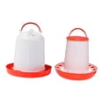 thumbnail image 4 of Juego de comedero y bebedero para pollos, cubo de agua para aves de corral, dispensador automático de agua y comida, sin desperdicios para codornices 23x20cm 25x26cm, 4 of 9