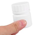thumbnail image 3 of BESTYASH 20pcs Alloy Small Bottle White For Travel And Medication Organizer, 3 of 8