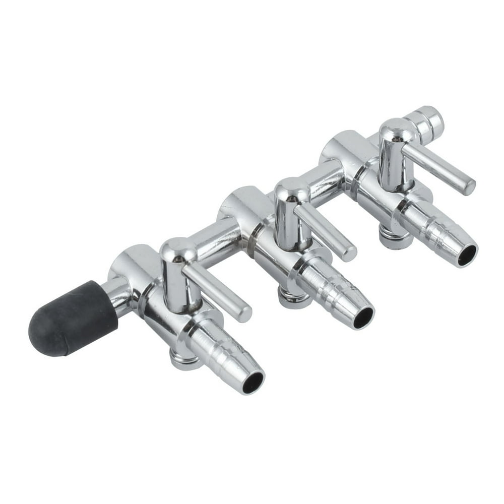 Aquarium Fish Tank 3way Metal Air Pump Control Valve Manifold Taps