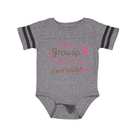 

Inktastic Future Cheerleader Girls Cute Gift Baby Girl Bodysuit