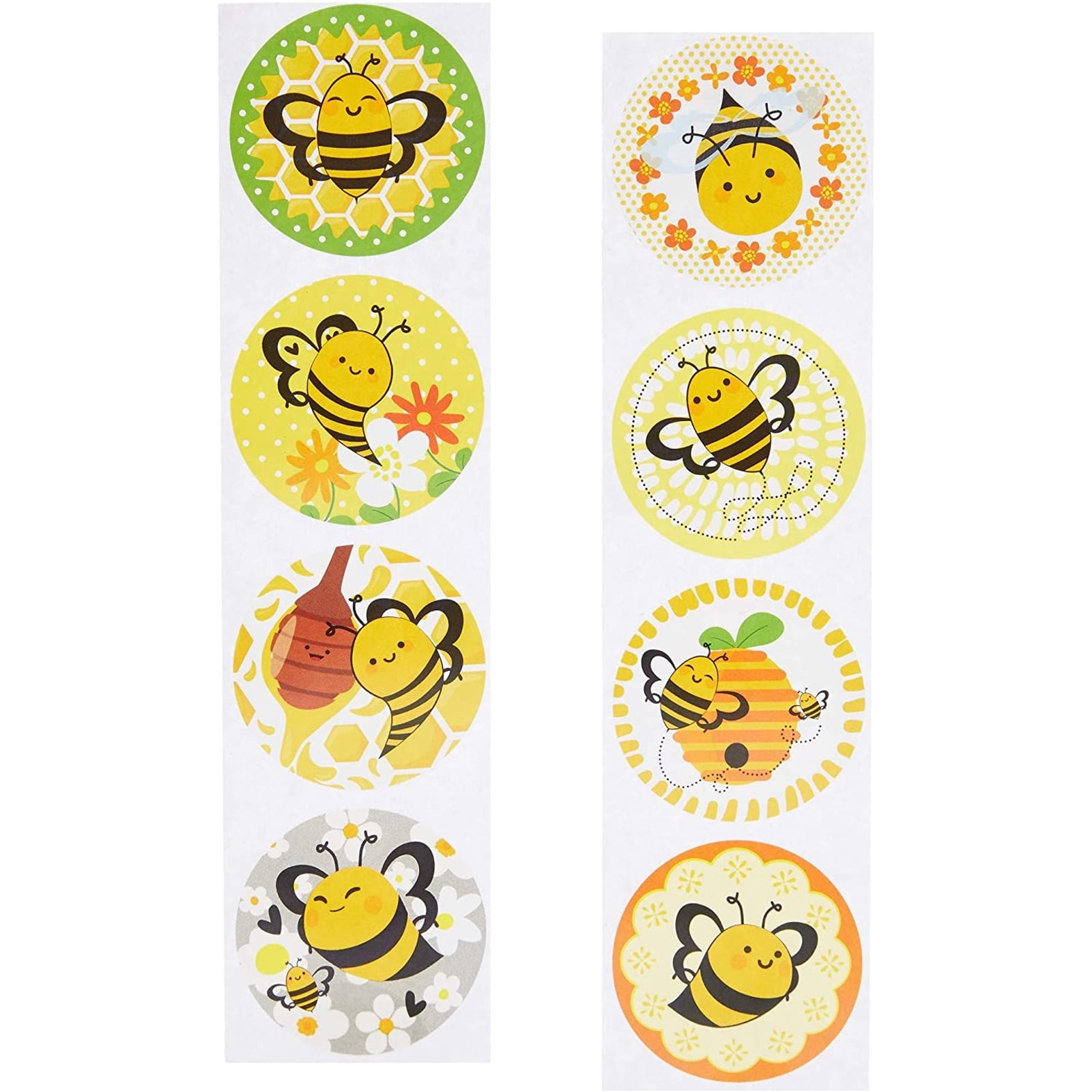 THE PAPER STUDIO STICKABILITIES STICKERS 2 SHEETS MULTI-COLOR BUMBLE BEES  46PCSの公認海外通販｜セカイモン