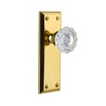thumbnail image 2 of Grandeur Favver_Dd_Na Fifth Avenue Solid Brass Rose Dummy Door Knob Set - Brass, 2 of 7