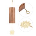 thumbnail image 2 of Carillón de viento Campanas de chakra Campanas de viento de bambú natural Acorde de meditación Campanilla de viento para jardín al aire libre Patio Decoración del hogar Meditación Zen Relajación Tomshoo carillón de viento, 2 of 6