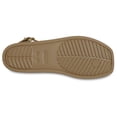thumbnail image 3 of Sandalias tipo chancla Miami para mujer Crocs en metálico sepia, talla 11 Mediana, 3 of 6