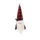 thumbnail image 1 of Cubierta de botella de vino Bewildely muñeco sin rostro de felpa Navidad sombrero de cerveza de champán Universal Rejilla negra roja, 1 of 6