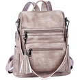 thumbnail image 7 of Womens Backpack Purse Vegan Leather Large Travel Backpack College Shoulder Bag with Tassel, 7 of 7
