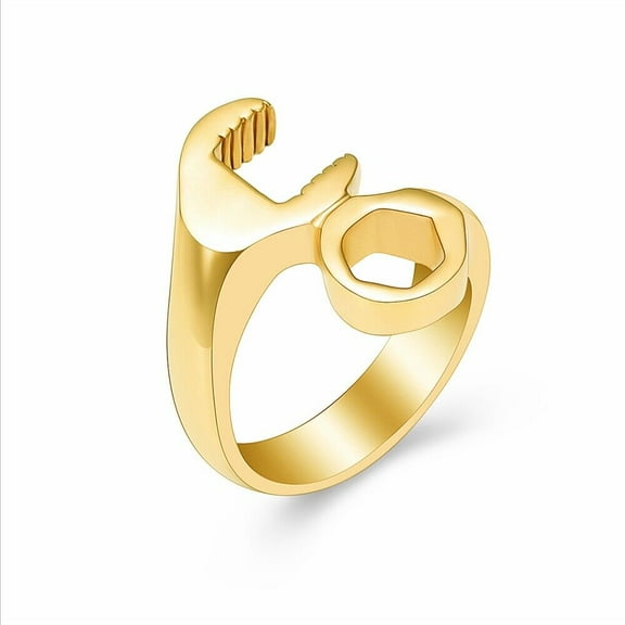 Constantlife Stainless Steel Wrench Cremation Jewellery Urns For Ashes Keepsake Urn Ring for Memorial Human Pet