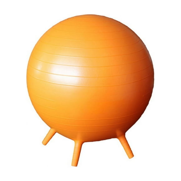 Active Seating Yoga Ball Chairs No Roll with Air Pump Chair for Adults Home Office Exercise Gym Workout Ball
